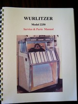 Wurlitzer 2250 Jukebox Manual      20% less than eBay - $546.91 MXN