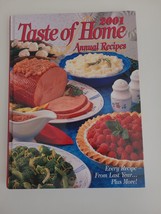 2001 Taste of Home Annual Recipes (Cookbook) Hardcover By Julie Schnittka  - £3.20 GBP