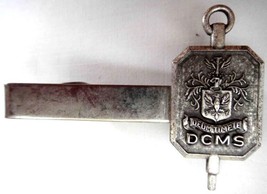 vintage DCMS DEUM TIMETE TIE CLIP sterling silver jewelry - £33.10 GBP