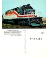 Train Railroad Milwaukee Road 156 Bicentennial EMD SD40-2 July 31 1975 P... - £7.42 GBP