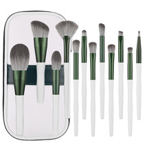 12 Green Glaze Makeup Brush Makeup Tool Brushes(D0101H9NS6A.) - £11.04 GBP