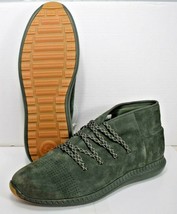 Mens Under Armor Suede Veloce Mid Shoes Green (Size 12) New - £50.12 GBP