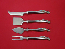 Silver Surf by Stieff Sterling Silver Cheese Serving Set 4 Piece HHWS  C... - $257.50