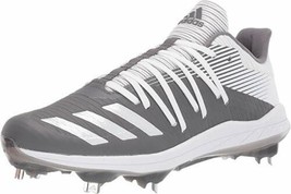 Adidas Men&#39;s Adizero Afterburner 6 Metal Baseball Cleat Shoes Gray Size 13, 14 - £39.44 GBP