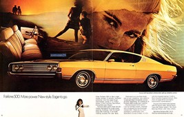 1969 Ford TORINO/FAIRLANE/COBRA Vintage Color Verkaufsprospekt - 5026 Rev.... - £26.50 GBP