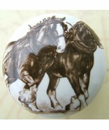 Cabinet Knobs Knob Shire Draft Horse Clydesdale #2 - €4,69 EUR