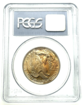 1944 50C Walking Liberty Half Dollar Graded by PCGS as MS66 Cool Toning! - $272.24