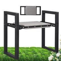 Garden Kneeler and Seat, 12.7&quot; Wide Folding Heavy Duty Gardening Bench w... - $3,078.35 MXN