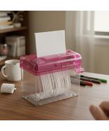 Mini Hand Paper Shredder, Strip-Cut, 2-Sheet Manual, 1-Liter Bin, Portab... - $455.80 MXN