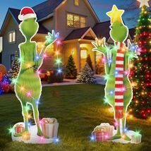 2Pcs Christmas Outdoor Yard Sign with String Light D1 Style Holiday Decor - $260.94 MXN 2Pcs Christmas Outdoor Yard Sign with String Light D1 Style Holiday Decor - $260.94 MXN