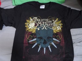 Bullet For My Valentine - Tribal Totenkopf T-Shirt ~ Nie Getragen ~ Klein - $18.80