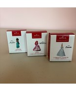 Hallmark Disney PRINCESS Mini Tree Ornaments Cinderella Ariel Jasmine 20... - $29.69