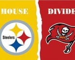 Pittsburgh steelers and tampa bay buccaneers divided flag 3x5ft thumb155 crop