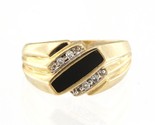 1 Men&#39;s Cluster ring 10kt Yellow Gold 382615 - $499.00