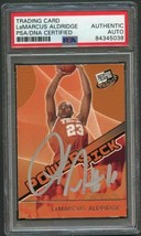 2006 Press Pass #34 LaMarcus Aldridge Signed Rookie Card AUTO PSA Slabbed - £79.92 GBP