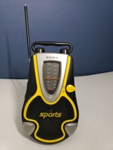 Sony Sports AM / FM 2 Band Radio - Battery Powered Sports Edition - Model ICF-F1 - £21.14 GBP