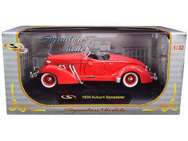 1935 Auburn Speedster Coral Red 1/32 Diecast Car Signature Models - £29.60 GBP
