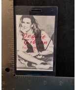 DEBBIE GIBSON - VINTAGE ORIGINAL 1988 CONCERT TOUR LAMINATE BACKSTAGE PA... - $20.00