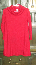 girls OLD NAVY 3T long red sweater-type dress (baby 24) - $3.60