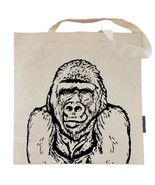 The Gorilla Tote Bag by Pet Studio  15x14 Bag - £12.66 GBP