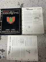 1980 1981 Honda Gold Wing GOLDWING Riparazione Servizio Negozio Manuale OEM Set - £62.64 GBP