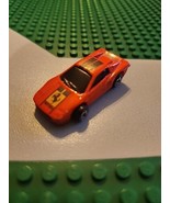 Vintage 1986 Hot Wheels Micro Mini Racers Ferrari Red Rare Original Old Car - €12,80 EUR
