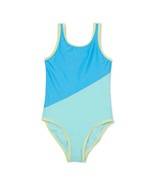 Wonder Nation Girls’ One-Piece Swimsuit with UPF 50 - Size XS (4/5) - €7,06 EUR