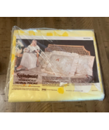 Springmaid Wondercale Maytime Floral Full Flat Bed Sheet 81&quot; x 96&quot; Flowe... - $378.33 MXN
