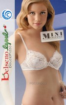 Womens Bra Lace Balconette Non Padded Underwire C Cup Lepel 235 - $19.65