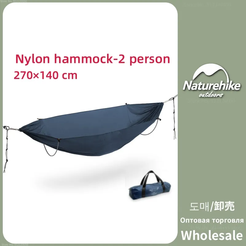 Naturehike Outdoor Leisure Double Hammock Camping Tour Portable Swing Ultralight - £83.51 GBP
