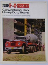 1966 FORD F and T Series Truck Dealer Sales Brochure Specifications Pamp... - $16.11