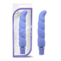 Blush Luxe Purity G Silicone Slimline G-Spot Vibrator Periwinkle - £28.02 GBP