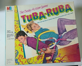 Vintage Tuba-Ruba The Body Action Game 100% Complete 1987 Milton Bradley - $524.72 MXN