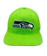 Seattle Seahawks Hat Adult Green Embroidered Strapback Cap NFL Football - €15,74 EUR