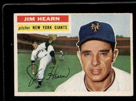 1956 Topps #202 Jim Hearn B104R2 VG-EX - £15.64 GBP