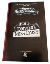 Vintage Playbill 5th Avenue Theatre Seattle 1989 Driving Miss Daisy Step... - £11.81 GBP