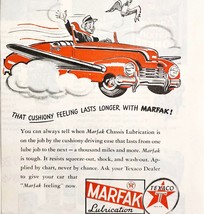 1947 Texaco Marfak Lubrication Advertisement Oil And Gas Automobilia DWWW4 - €21,39 EUR