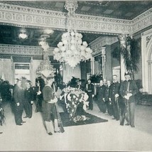 1900 President William McKinley Casket at White House Historical Antique... - $24.99