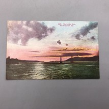 Antique Gold San Francisco California Bridge Gate Postcard Ca. 1910-
sho... - $43.48