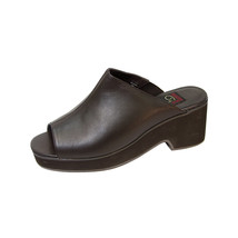  PEERAGE Leena Women Wide Width Chic Comfort Leather Heeled Sandals  - £27.93 GBP