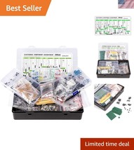 Ultimate 2200 pcs Electronic Component Assortment - All Essential Parts ... - $1,681.19 MXN