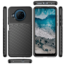 Premium Thick 3.5mm TPU Rugged Case Cover Black For Nokia X100 - £6.86 GBP