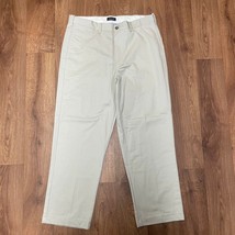 Lands End Mens Traditional Fit Light Khaki Chino Pants Size 36Wx29L Tan - $19.80