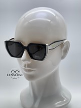 Prada Sunglasses PR15WS 09Q5S0 54MM Black/TALC/Dark Gray lens - $180.50