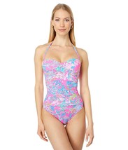 Lilly Pulitzer Womens One-Piece Pink Isle Shell Me Something Good Size 6 - £58.71 GBP