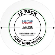 8&quot; Inch Recessed Can Lighting Down Light, Matte White Goof, By Lighting ... - £26.18 GBP