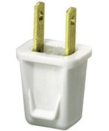 2pack Easy to Wire White Electric Plugs for Lamp Appliance Cord 10W LEVI... - $434.14 MXN