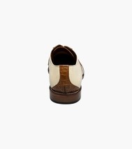 Stacy Adams Tristano Modified Bike Toe Oxford Shoes Tan Multi 25694-238 image 8