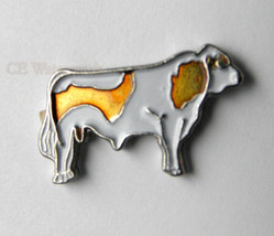 Simmental Bull Cattle Animal Lapel Pin Badge 3/4 Inch - £4.50 GBP