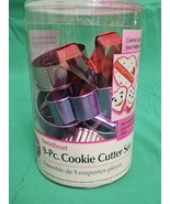 NEW Wilton 9-Piece Sweetheart Cookie Cutter Set Valentines Day Fun - €7,57 EUR